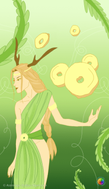 Princess (Page) of Coins